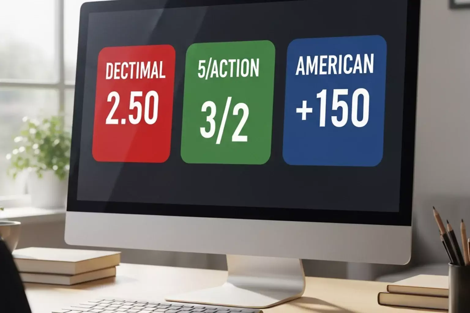 Verschiedene Quotenformate nebeneinander auf einem Bildschirm